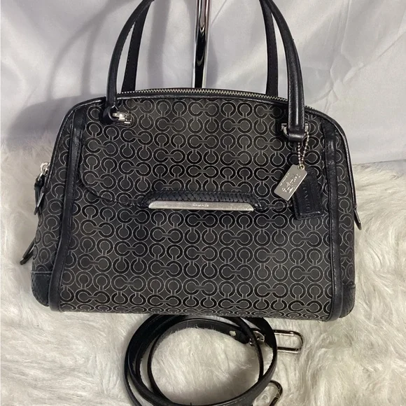 Coach Madison Georgie #30406 Signature Convertible Satchel Crossbody Bag - Picture 2 of 12